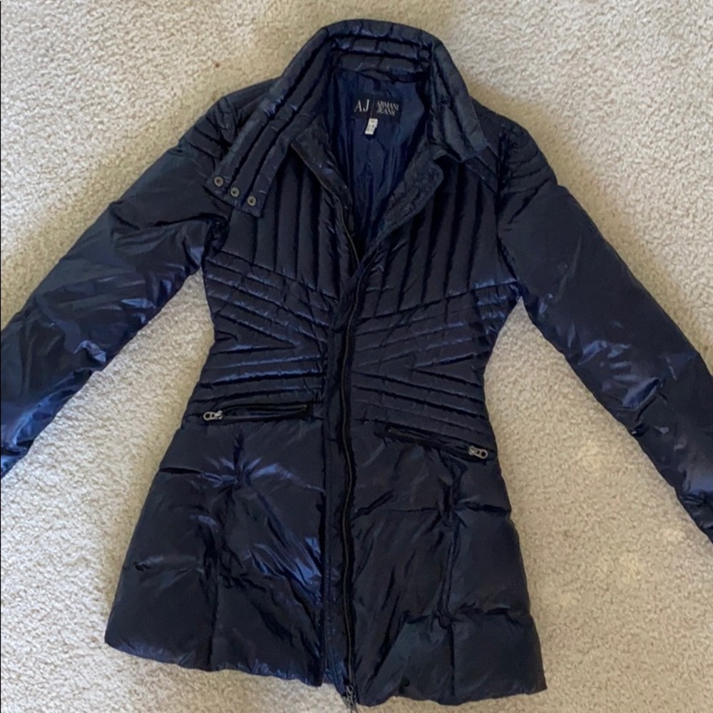 Armani jeans puffer jacket XS